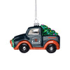 Chicago Bears NFL Blown Glass Truck Ornament