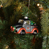 Cincinnati Bengals NFL Blown Glass Truck Ornament