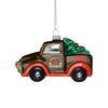 Cleveland Browns NFL Blown Glass Truck Ornament