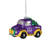 Minnesota Vikings NFL Blown Glass Truck Ornament