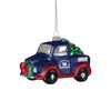 New York Giants NFL Blown Glass Truck Ornament