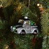 Las Vegas Raiders NFL Blown Glass Truck Ornament