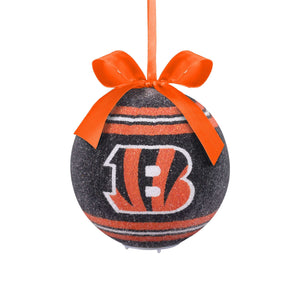 Cincinnati Bengals NFL LED Shatterproof Ball Ornament