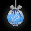 Detroit Lions NFL LED Shatterproof Ball Ornament