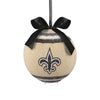 New Orleans Saints NFL LED Shatterproof Ball Ornament