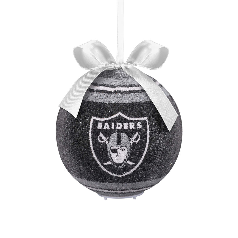 Las Vegas Raiders 5-Pack Set of Shatterproof Ball Ornaments