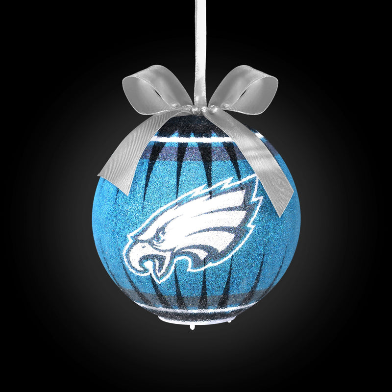 Philadelphia Eagles Decoupage Ball Ornament