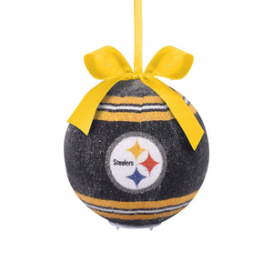 PITTSBURGH STEELERS 6PK SANTA HATS AND BOOTS SHATTERPROOF CHRISTMAS OR –  JR'S SPORTS