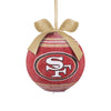 San Francisco 49ers NFL LED Shatterproof Ball Ornament