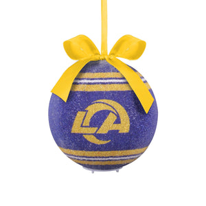 Los Angeles Rams NFL LED Shatterproof Ball Ornament