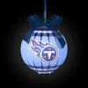 Tennessee Titans NFL LED Shatterproof Ball Ornament