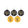 Boston Bruins NHL 5 Pack Shatterproof Ball Ornament Set