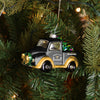Pittsburgh Penguins NHL Blown Glass Truck Ornament
