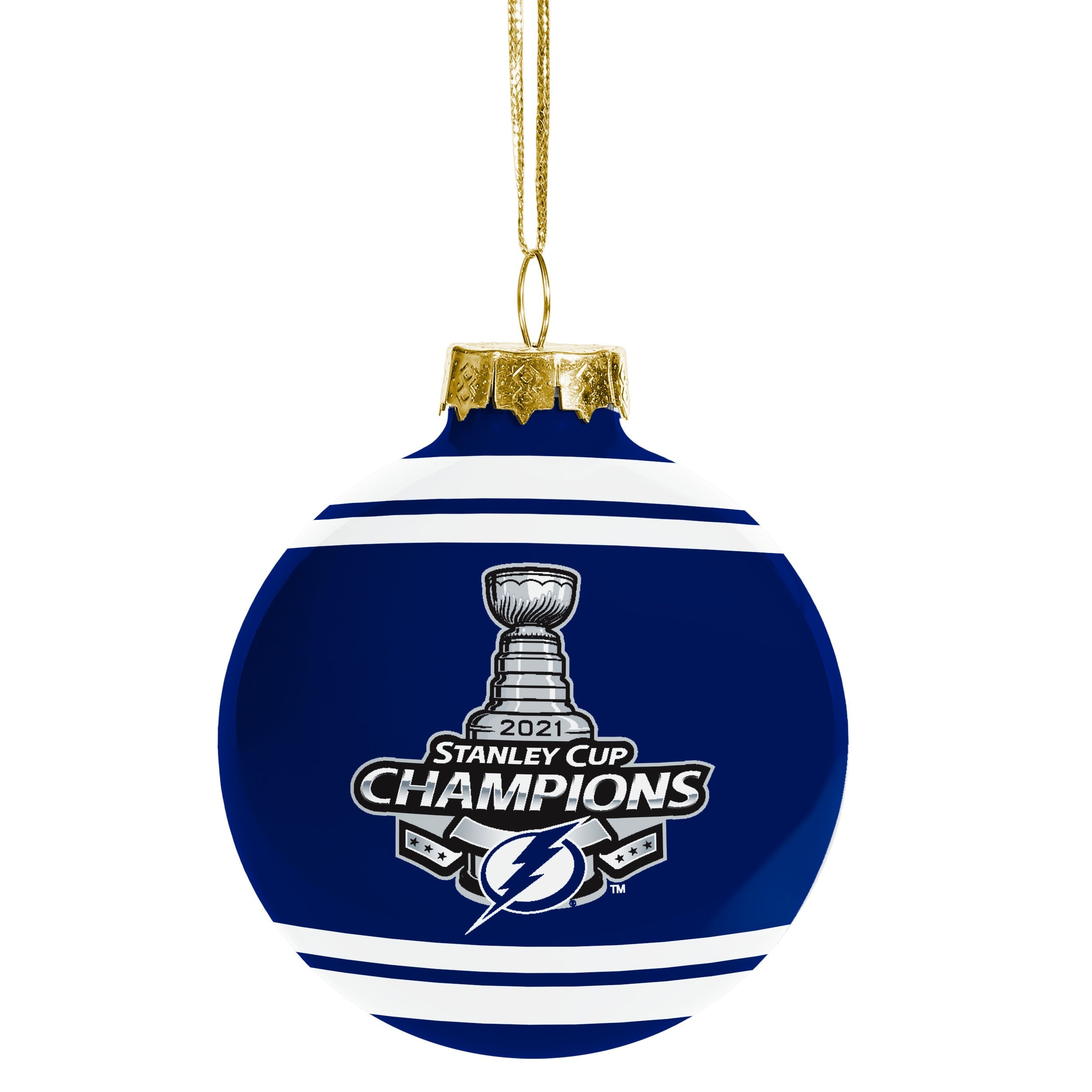 Lightning® 2021 Stanley Cup® Champions Ornament