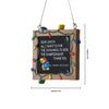 Kansas Jayhawks NCAA Chalkboard Sign Ornament