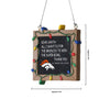 Denver Broncos NFL Chalkboard Sign Ornament