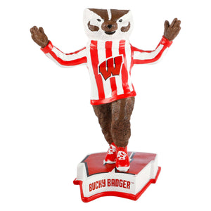 Wisconsin Badgers NCAA Bucky Badger Mascot Figurine
