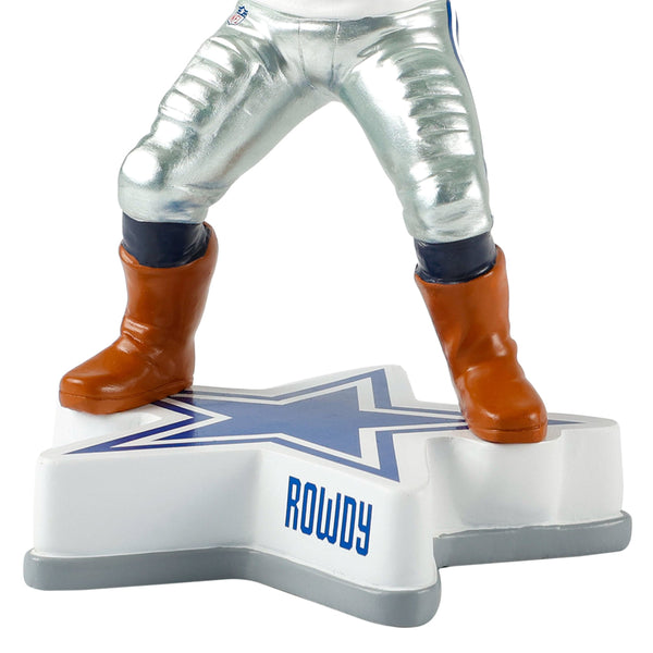 Rowdy Dallas Cowboys Holiday Mascot Bobblehead Officially Licensed by NFL