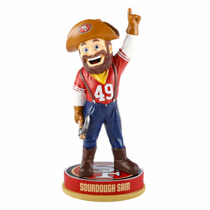 San Francisco 49ers NFL Sourdough Sam Mascot Figurine