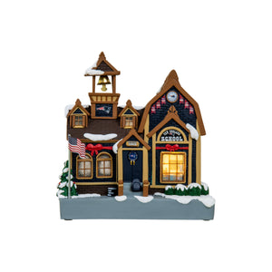 New England Patriots NFL Light Up Team Schoolhouse