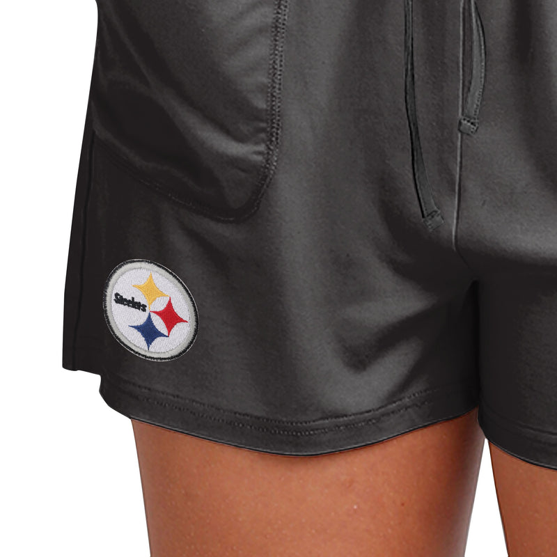 FOCO Pittsburgh Steelers Womens Game Ready Romper, Size: S