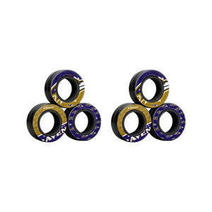 Baltimore Ravens NFL 6 Pack Magnetic Finger Rings