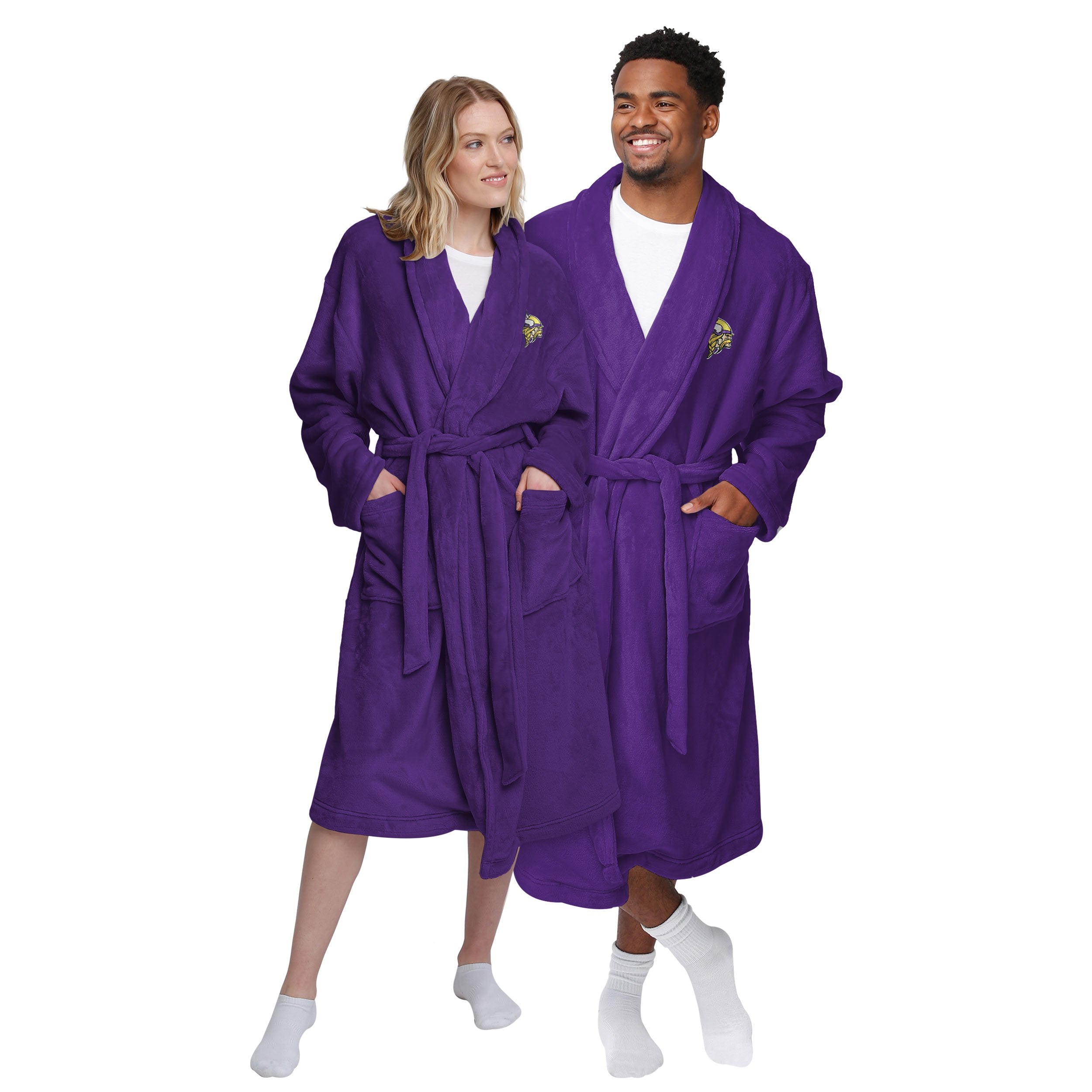 Minnesota Vikings NFL Lounge Life Reversible Robe