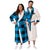 Carolina Panthers NFL Lounge Life Reversible Robe