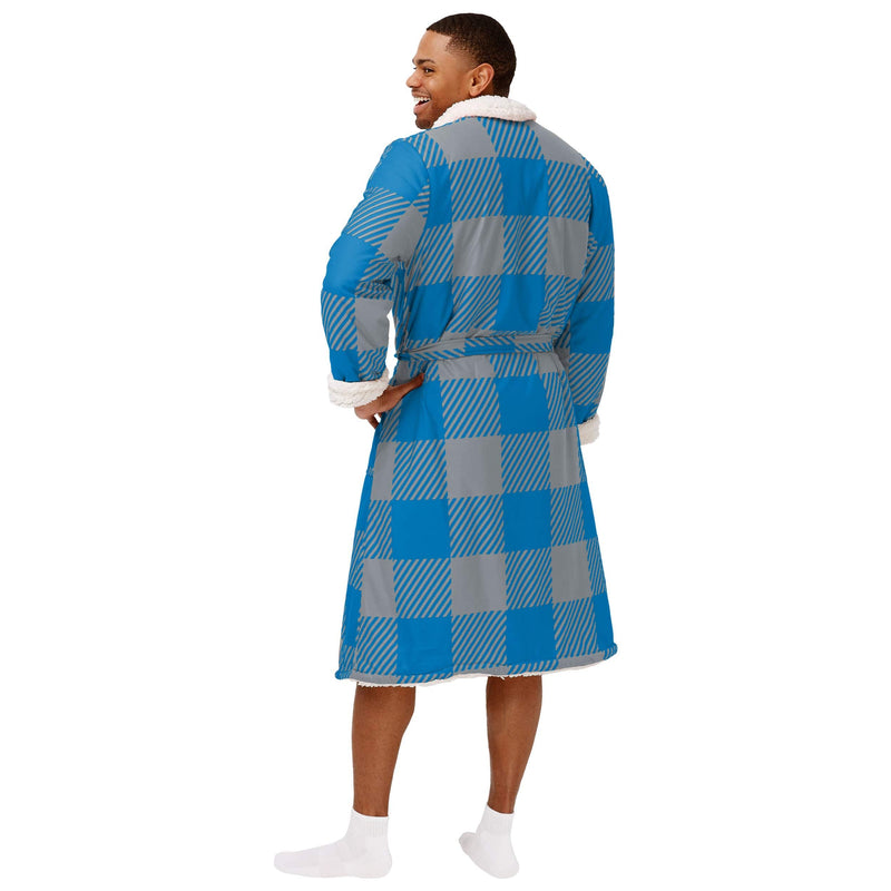 Cowboys Plaid Blue Robe 