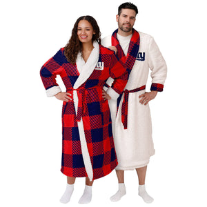 New York Giants NFL Lounge Life Reversible Robe