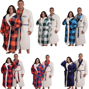 NFL Lounge Life Reversible Robes - Select Your Team!