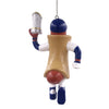 Los Angeles Dodgers MLB Dodger Dog 2020 World Series Champions Mascot Ornament