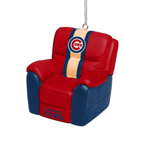 Chicago Cubs MLB Reclining Chair Ornament