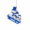 Toronto Blue Jays MLB Sledding Snowmen Ornament