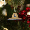 Los Angeles Dodgers MLB Straw Hat Ornament