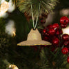 San Diego Padres MLB Straw Hat Ornament
