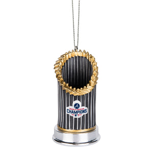 Atlanta Braves MLB 2021 World Series Champions Resin Trophy Ornament