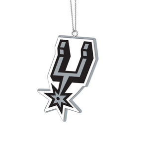 San Antonio Spurs NBA Holiday Cheer Logo Ornament