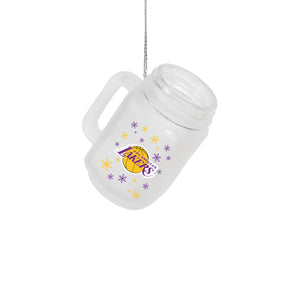 Los Angeles Lakers NBA Mason Jar Ornament
