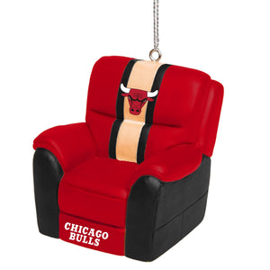 Chicago Bulls NBA Reclining Chair Ornament