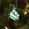 Boston Celtics NBA Sledding Snowmen Ornament