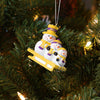 Los Angeles Lakers NBA Sledding Snowmen Ornament