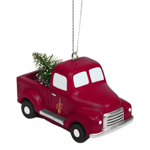 Cleveland Cavaliers NBA Truck With Tree Ornament