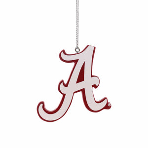 Alabama Crimson Tide NCAA Holiday Cheer Logo Ornament