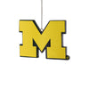 Michigan Wolverines NCAA Holiday Cheer Logo Ornament
