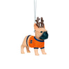 Syracuse Orange NCAA French Bulldog Wearing Sweater Ornament