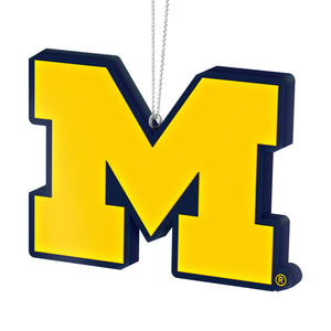 Michigan Wolverines NCAA Original Holiday Cheer Logo Ornament