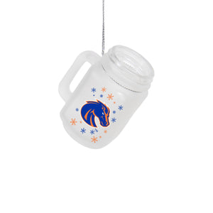 Boise State Broncos NCAA Mason Jar Ornament