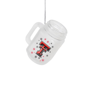 Texas Tech Red Raiders NCAA Mason Jar Ornament