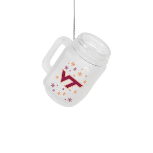 Virginia Tech Hokies NCAA Mason Jar Ornament
